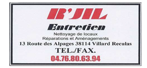 R'Jil entretien, nettoyage locaux, réparations et aménagements en Isère
